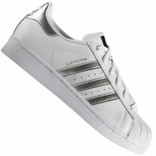 Adidas Originals Superstar sneaker scarpe da ginnastica scarpe AQ3091 bianco/argento