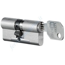 Cilindro Evva Eps misure da 62 a 130 centrale, decentrato e mezzocilindro.