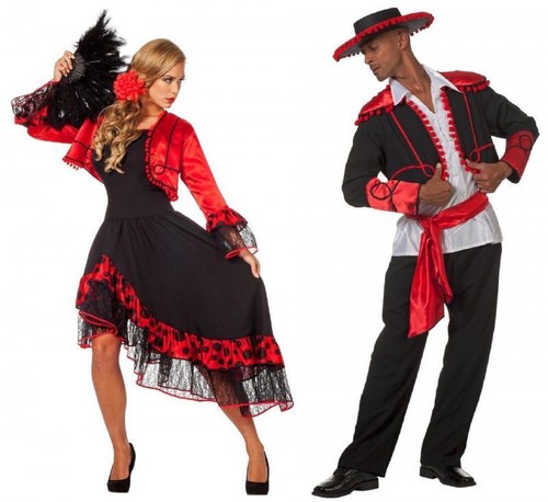 Flamenco kostüm kleid damen - flamenco,