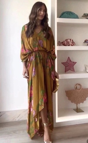 Abito caftano oversize - , stampa