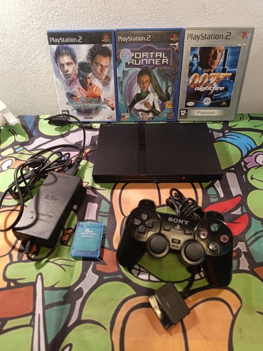 Consola ps2 slim completa - consola, +