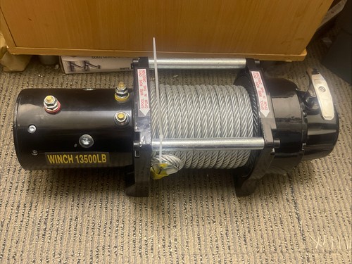 Argano elettrico 13500lb 12v - elettrico,