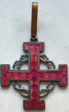 DECORAZIONE ORDINE SANTO SEPOLCRO VATICANO ORDERS ONOREFICENZA REGNO NOVECENTO 