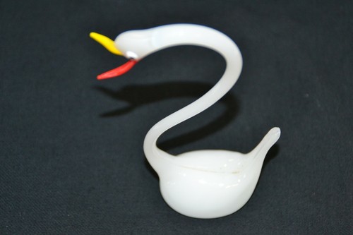Vecchio cigno vetro di - cigno,