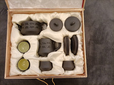 SERVIZIO DA TÈ ARGILLA VIOLA