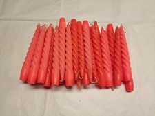 candele a torciglioni cm 19 opache ( stock da 35 candele )