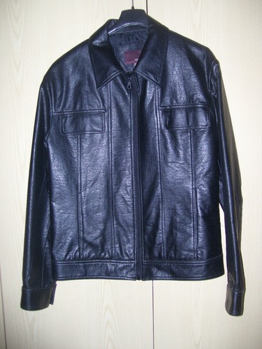 Giacca eco pelle marca - in, eco-pelle