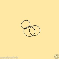 Kit 3 Courroies changer cd