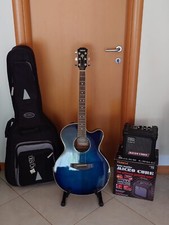 Chitarra acustica elettrificata Yamaha CPX700 OBB + custodia e amplificatore