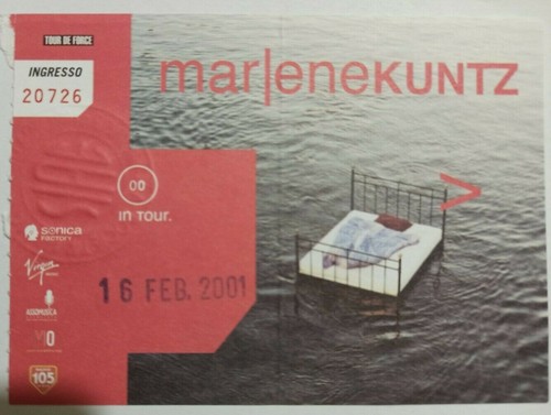 Marlene kuntz concert ticket - marlene,