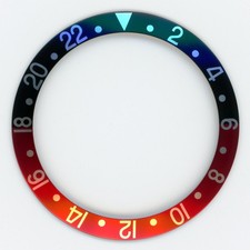 Bezel Insert 16760-7 Black/Red