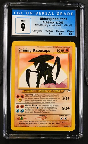 Shining kabutops 108 105 - 108/105, holo