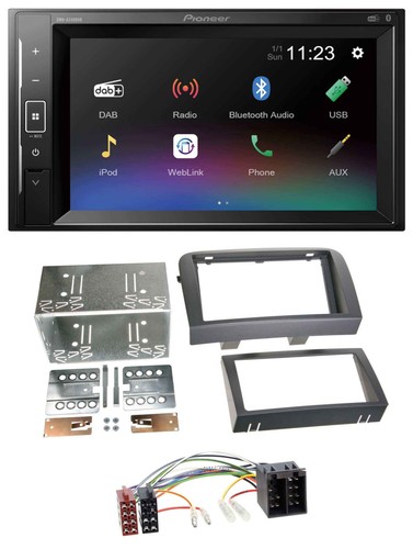 Pioneer dab mp3 2din - pioneer,
