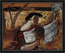 Woman with Leaflets Aleksandr