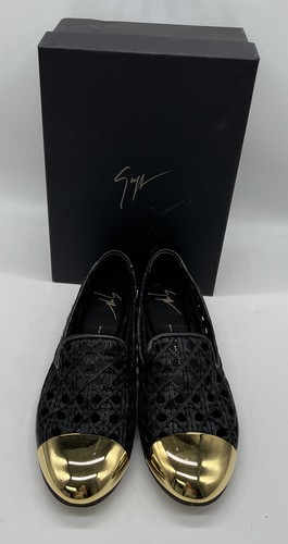 Giuseppe zanotti gold cap toe - zanotti,