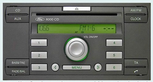 Lettore radio ford - cd, focus