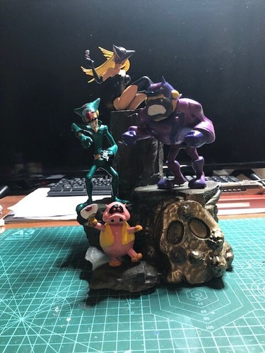 Anime model yattaman trio - anime,