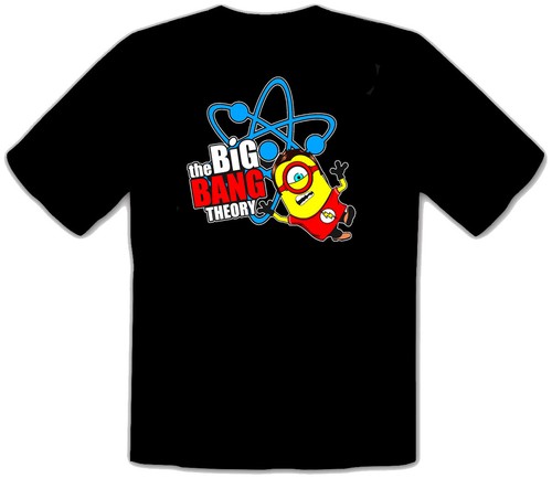 Shirt nera big - nera, minions