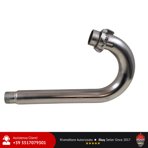 Collettore scarico destro moto - collettore,