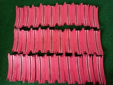 30 Rails rouge pour circuit voiture électrique ARTIN/WRC/NINCO/TEAM CITY au 1/43