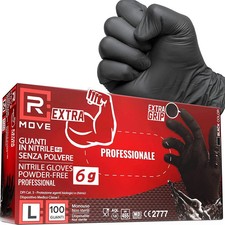 100 Guanti TG.L Nero