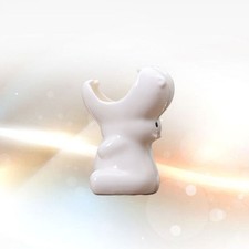  Semplice vaso da fiori per esterni in ceramica a forma di ippopotamo Bacino