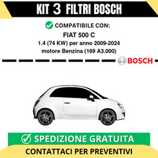 KIT BOSCH 3 Filtri tagliando