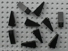 Black slope brick lego - 10, x