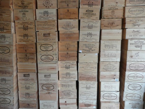 Cassetta porta vino legno - vino, ~