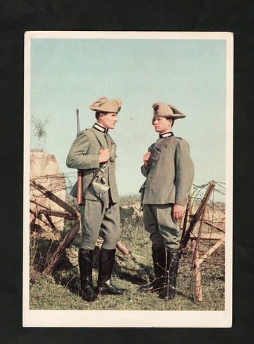Cartolina militari arma - cartolina,