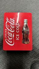 Metal Box Coca Cola Contour Bottle Opener And Glass Rare 2011 New