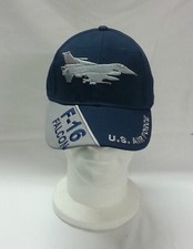 BLUE HAT WITH VISOR F-16