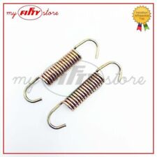 Coppia 2x molle scarico marmitta Morini G30 Malaguti FIFTY TOP COLORS 1991 FE08