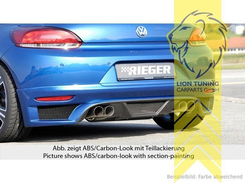 Diffusore spoiler posteriore