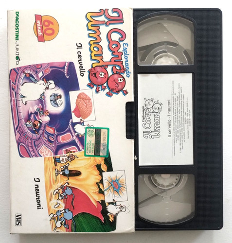 Vhs esplorando corpo umano - vhs,