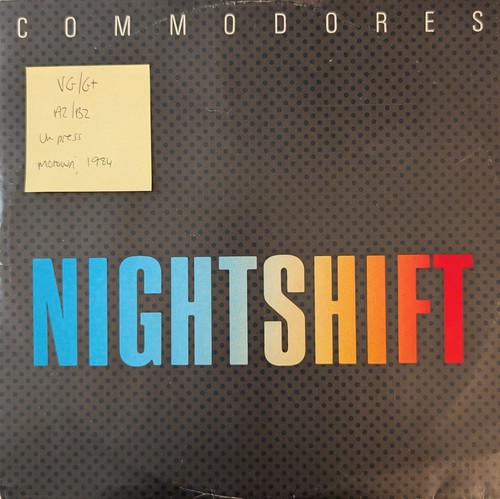 Commodores nightshift vinyl - commodores,