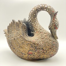 BIG SCULTURA ORIENTALE CIGNO