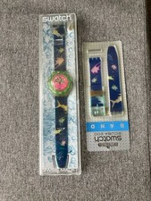 Swatch Scuba Happy Fish Con Cinturino Di Ricambio