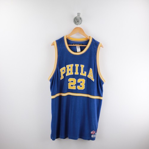 Reebok canotta uomo blu nba - xl,