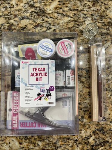 Acrylic nail kit includes - acrylic,