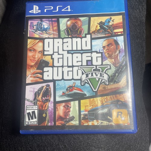 Grand theft auto five - five, ps4