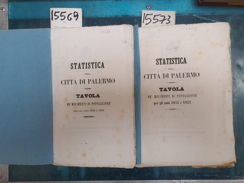 Statistica della città - della, di