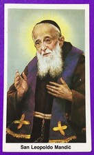 SANTINO HOLY CARD, SAN LEOPOLDO MANDIĆ -RIF. 8429
