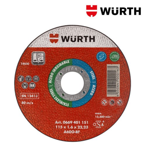 Wurth 100 dischi taglio - 100,