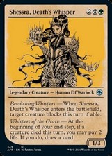MTG SHESSRA, DEATH's WHISPER EXC - SHESSRA, SUSSURRO DELLA MORTE - AFR X EN
