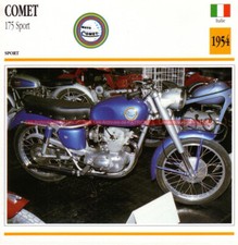 COMET 175 Sport 1954 : Fiche