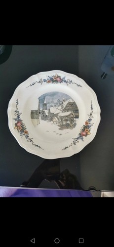 Assiette obernai faienceries - assiette,