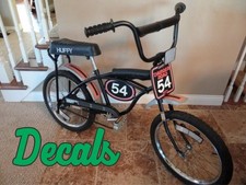 Decalcomanie bici BMX Huffy