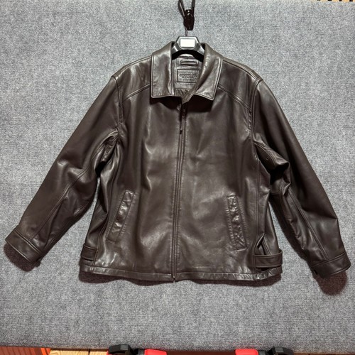 Giacca pelle 3xt roundtree - pelle,