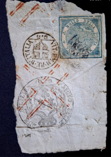 Napoli 1860 trinacria - trinacria, ½